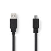Nedis CCGT60500BK20 Kabel USB 2.0 a micale b männlich 2,0 m schwarz