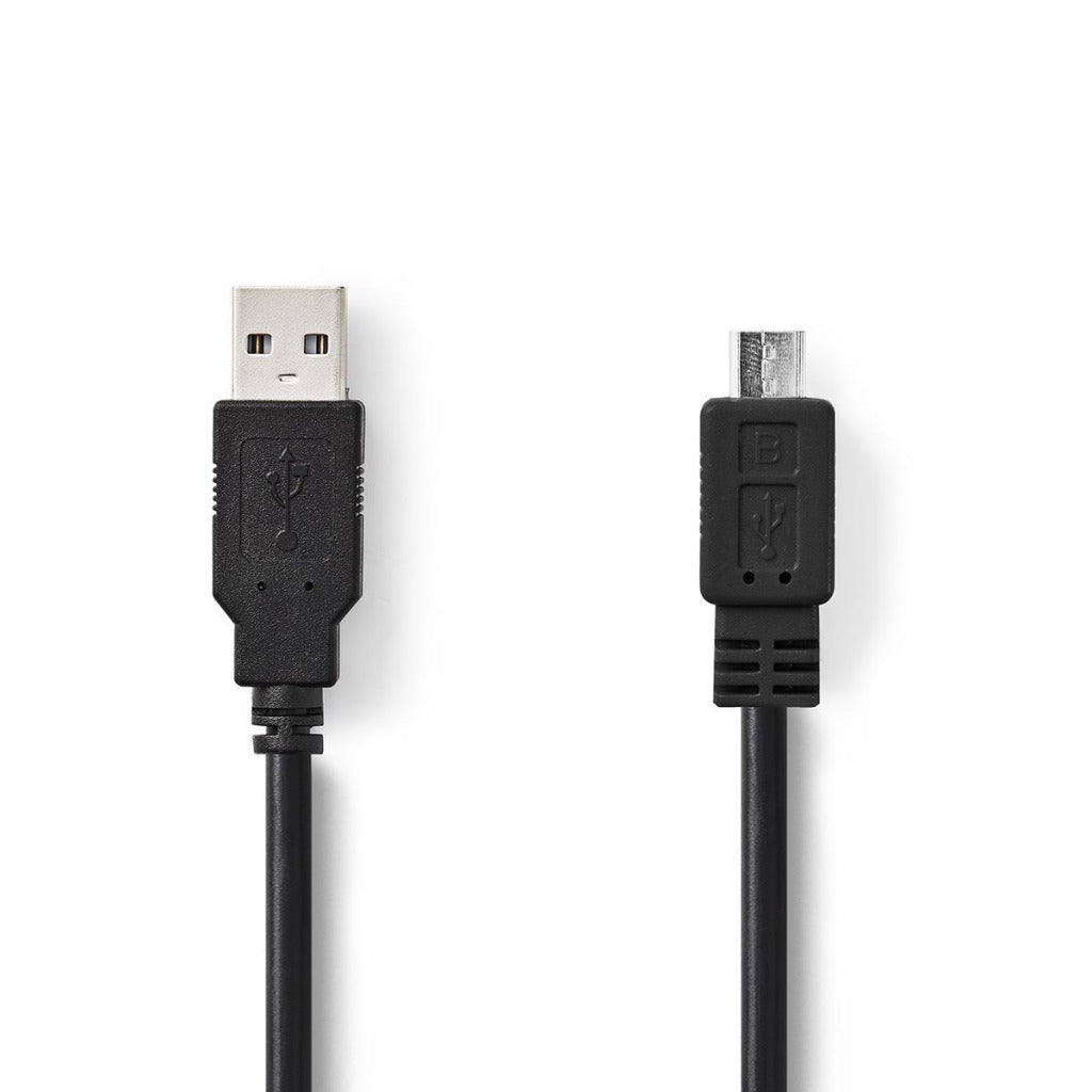 Nedis CCGT60500BK20 Kabel USB 2.0 a micale b männlich 2,0 m schwarz