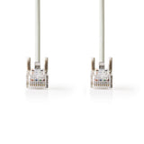 Nedis CCGT85000GY20 CAT 5th UTP -Netzwerkkabel RJ45 (8p8c) Männlich RJ45 (8p8c) Männlich 2,0 m Grau - afbeelding 1