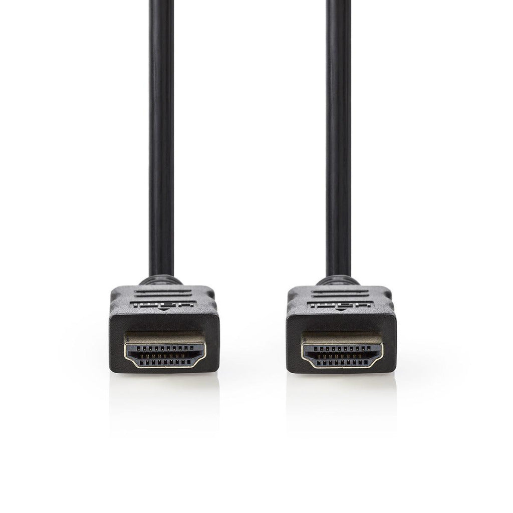 Nedis CVGT34000BK20 Hochgeschwindigkeit HDMI -Kabel mit Ethernet -HDMI -Stecker HDMI -Stecker 2,0 m schwarz