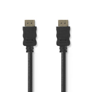 Nedis CVGT34000BK100 Hochgeschwindigkeit HDMI -Kabel mit Ethernet -HDMI -Stecker HDMI -Anschluss 10 m Schwarz - afbeelding 1