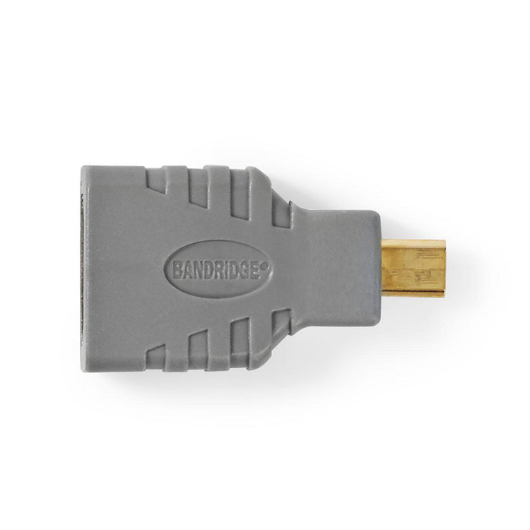 Bandridge Bandridge BVP130 HDMI-Adapter HDMI-Micro-Anschluss HDMI FEMAL GRAY