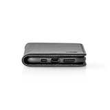 Nedis SWB50002BK Wallet Book für OnePlus 5T Schwarz - afbeelding 3