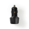 Nedis CCPD18W100BK CAR CALGER 3.0 A USB-A USB-C-Lieferung 18 W Schwarz