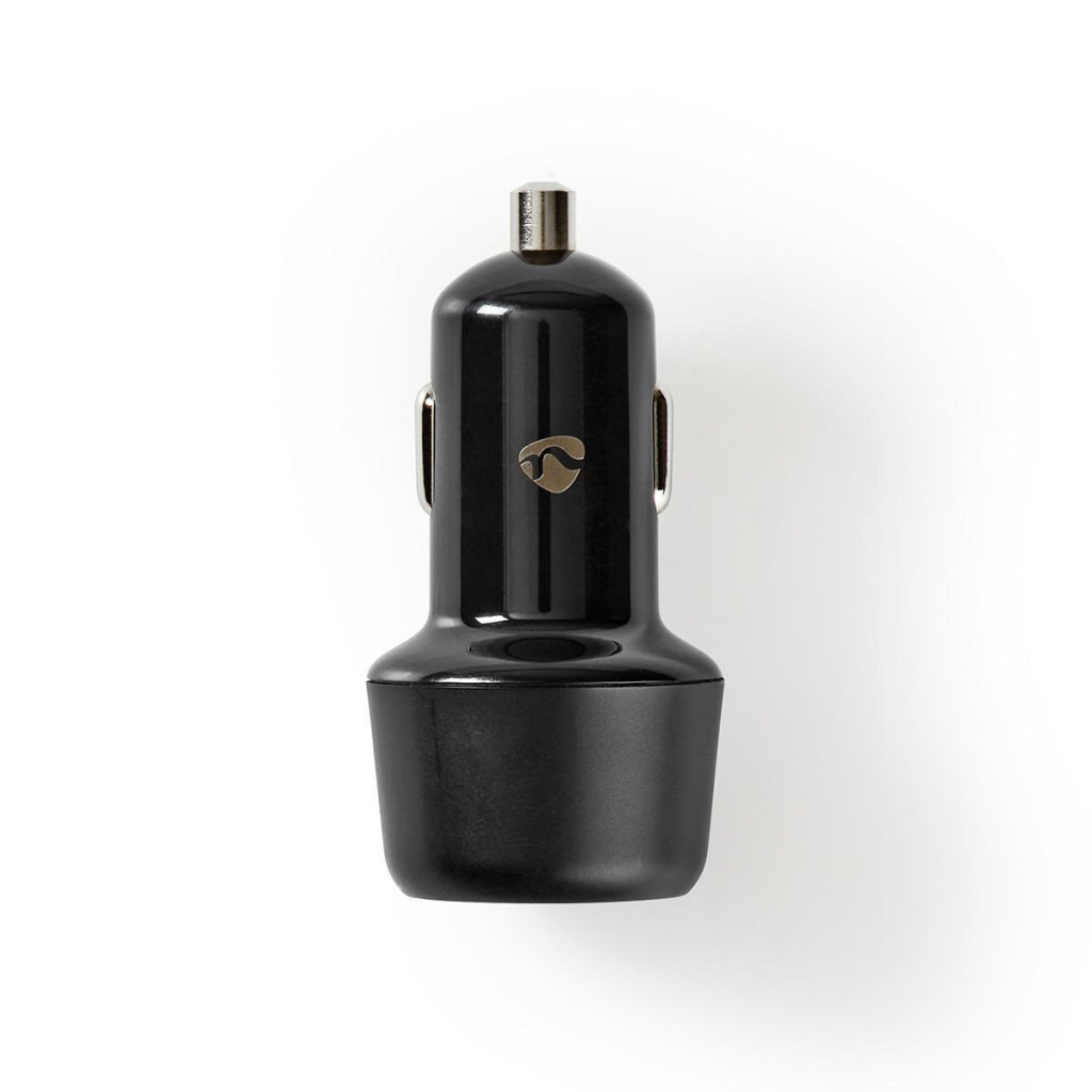 Nedis CCPD18W100BK CAR CALGER 3.0 A USB-A USB-C-Lieferung 18 W Schwarz