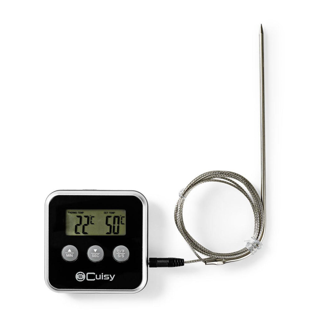 Nedis Kath105BK Vleesthermometer 0 250 Grad;