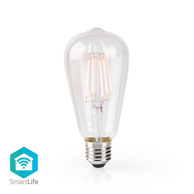 Nedis Wifilf10wtst64 Wi-Fi LED-Filamentlampe E27 ST64 5 W 500 LM