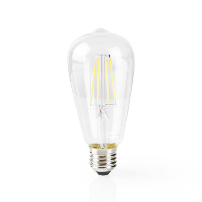 Nedis Wifilf10wtst64 Wi-Fi LED-Filamentlampe E27 ST64 5 W 500 LM