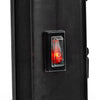 Nedis htpl20fbk Gla Panel Konvektor Herd Thermostat LCD -Bildschirm 2 Heizständer Stehende Wandmontage 2000 W Schwarz