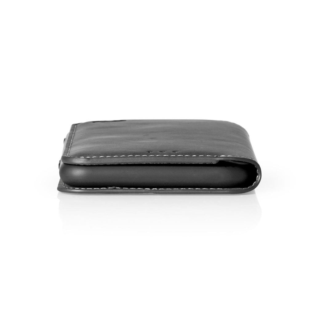 Nedis SSW10021BK Soft Wallet Book für Galaxy A50 Schwarz