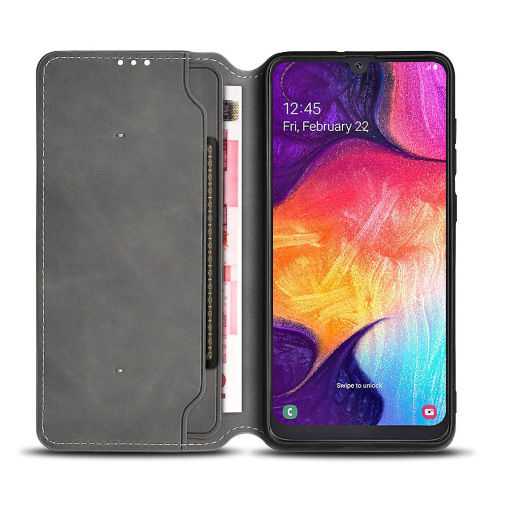 Nedis SSW10021BK Soft Wallet Book für Galaxy A50 Schwarz