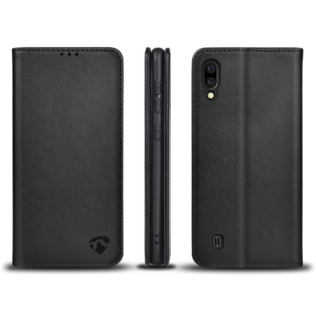 Nedis SWB10022BK Wallet Book für Galaxy M10 Schwarz