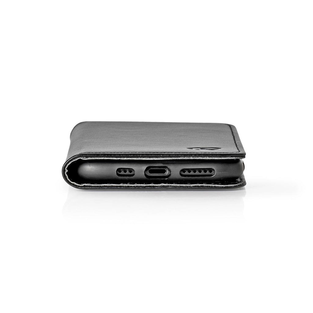 Nedis SWB10022BK Wallet Book für Galaxy M10 Schwarz