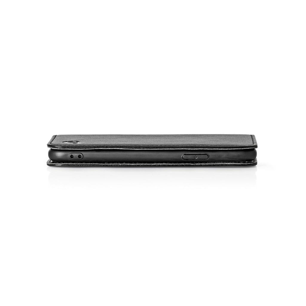 Nedis SWB10022BK Wallet Book für Galaxy M10 Schwarz