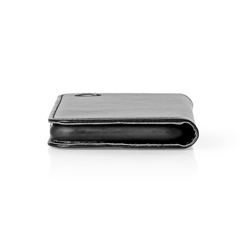 Nedis SWB10022BK Wallet Book für Galaxy M10 Schwarz