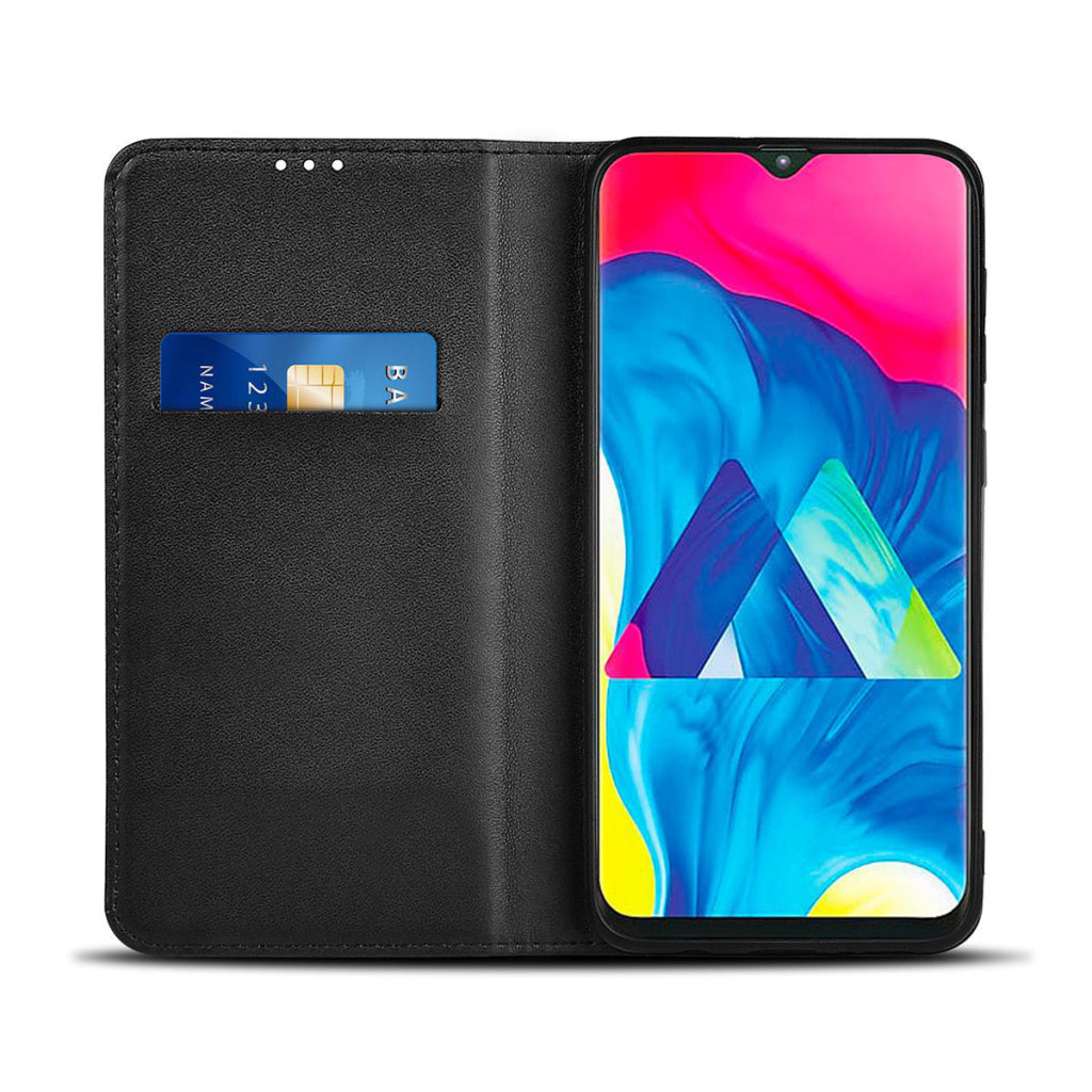 Nedis SWB10022BK Wallet Book für Galaxy M10 Schwarz