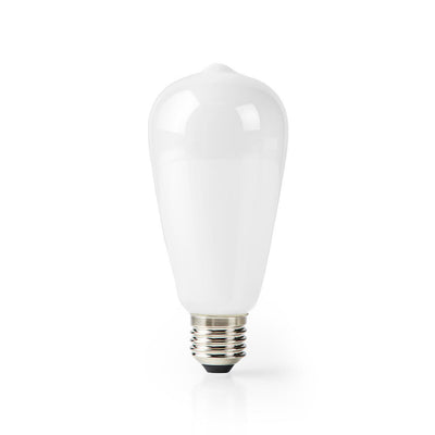Nedis Wifilf11wtst64 Wi-Fi LED-Lampe E27 ST64 5 W 500 LM Weiß