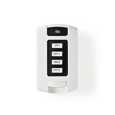 Nedis RFRC220WT RF Fernbedienung 2 Kanäle
