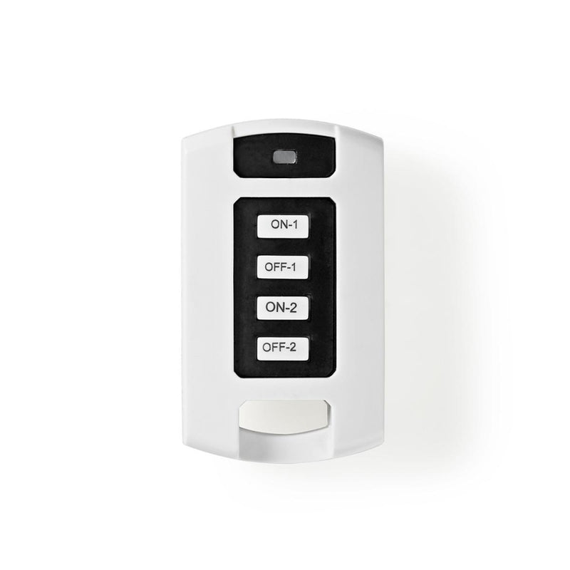 Nedis RFRC220WT RF Fernbedienung 2 Kanäle