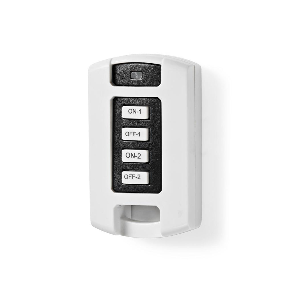 Nedis RFRC220WT RF Fernbedienung 2 Kanäle