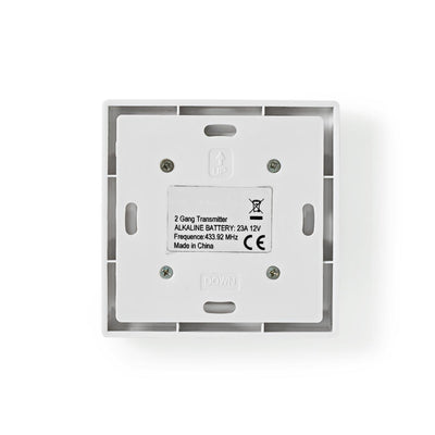 Nedis RFWS20WT RF Light Switch Double