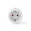 Nedis RFP110FWT RF -Stecker aus schuko Typ F 2300 W