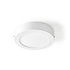 Nedis Wifilaw10WT Wi-Fi-Deckenlampe Runddurchmesser 17 cm warm bis kühle weiße 800 LM 12 W Slim Design Aluminium