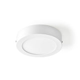 Nedis Wifilaw10WT Wi-Fi-Deckenlampe Runddurchmesser 17 cm warm bis kühle weiße 800 LM 12 W Slim Design Aluminium - afbeelding 3
