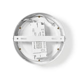 Nedis Wifilaw10WT Wi-Fi-Deckenlampe Runddurchmesser 17 cm warm bis kühle weiße 800 LM 12 W Slim Design Aluminium - afbeelding 4