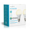 Nedis Wifilc21wte27 Wi-Fi-LED-Lampen Vollfarbig und warmweiß E27 2-Pack