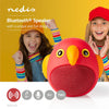 Nedis SPBT4100RD Animaticks Bluetooth -Lautsprecher 3 Stunden Spielzeit Hände -freien Anruf Perry Papagei