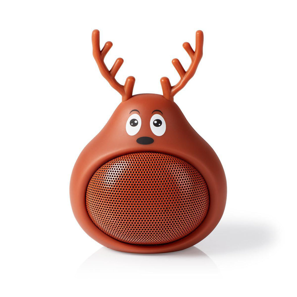 Nedis SPBT4110Bn Animaticks Bluetooth -Lautsprecher 3 Stunden Spielzeit Hände -frei nennen Rudy Rentier