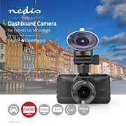 Nedis DCAM15BK Dashcam Full HD 1080 P 1 CH 3,0 -Zoll -Betrachtungswinkel von 120 °; Metallgehäuse - afbeelding 2
