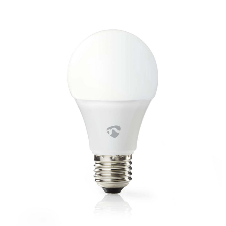 Nedis Wifilw12WTE27 SmartLife LED LED-Glühbirne Wi-Fi E27 800 LM 9 W warm weiß 2700 K Energy Class: A+ Android Trade; IOS -Durchmesser: 60 mm A60