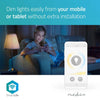Nedis Wifilw12WTE27 SmartLife LED LED-Glühbirne Wi-Fi E27 800 LM 9 W warm weiß 2700 K Energy Class: A+ Android Trade; IOS -Durchmesser: 60 mm A60