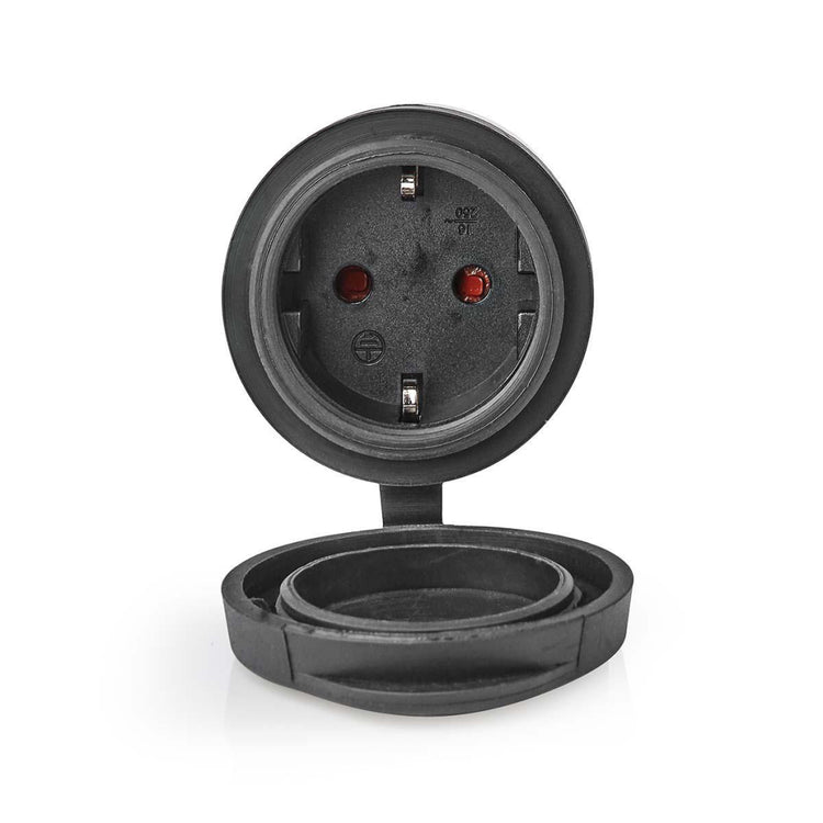 Nedis Wifipo110fbk SmartLife Plug WiFi IP44 3680W Schwarz