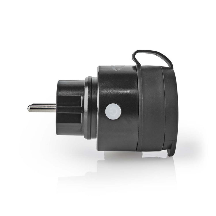 Nedis Wifipo110fbk SmartLife Plug WiFi IP44 3680W Schwarz