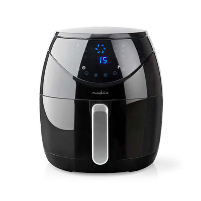 Nedis Kaaf250ebk Hot Air Fryer 6.5L 1800W Schwarz