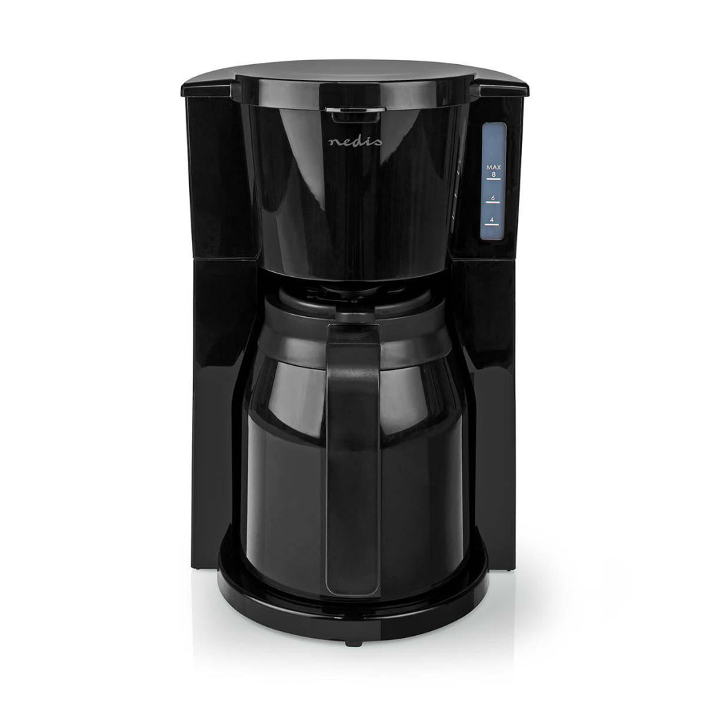 Nedis KACM250EBK Kaffeemaschine Maximale Kapazität: 1,0 l 8 Erwärmungsfunktion schwarz