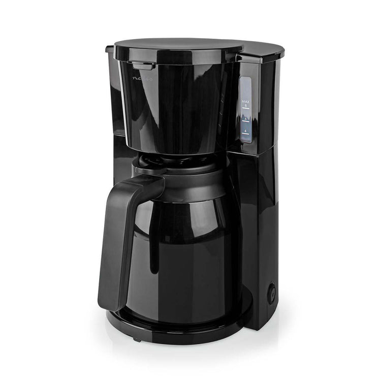 Nedis KACM250EBK Kaffeemaschine Maximale Kapazität: 1,0 l 8 Erwärmungsfunktion schwarz