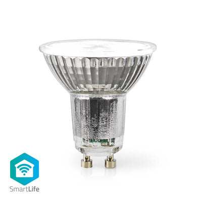 Nedis Wifilrc10gu10 SmartLife Multicolor-Lampe Wi-Fi GU10 345 LM 4,9 W RGB warm bis kühle weiße Androidhandel; iOS par16