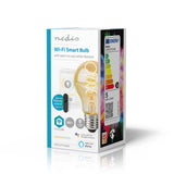 Nedis Wifilrt10A60 SmartLife LED-Filamentlampe Wi-Fi E27 360 LM 4,9 W warm bis kühle weiße 1800 6500 K Glass Android Trade; ios birne - afbeelding 7