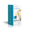 Nedis Wifilrf10a60 SmartLife LED-LED-Filamentlampe Wi-Fi E27 806 LM 7 W warmes weißes Glas Android iOS Peer