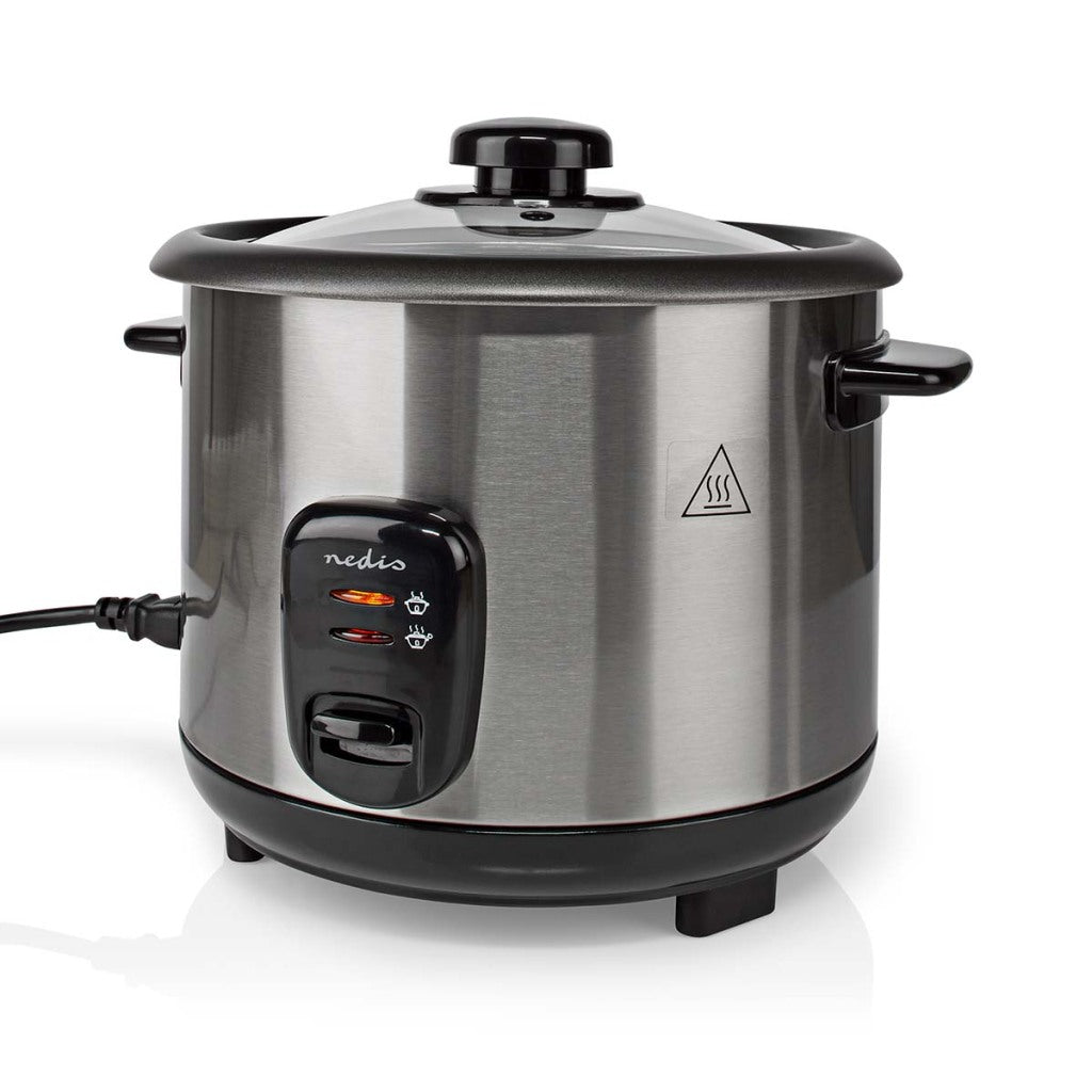 Nedis Karc115al Reiskocher 1.5l 500W Silber