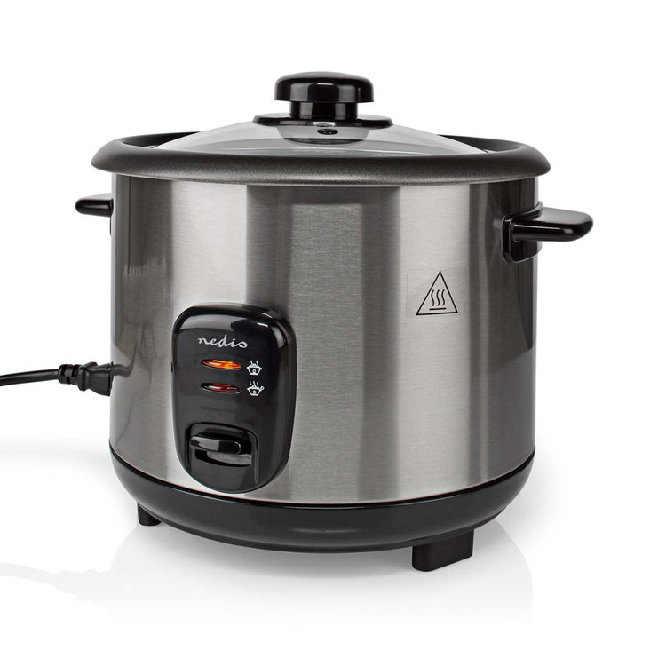 Nedis Karc115al Reiskocher 1.5l 500W Silber