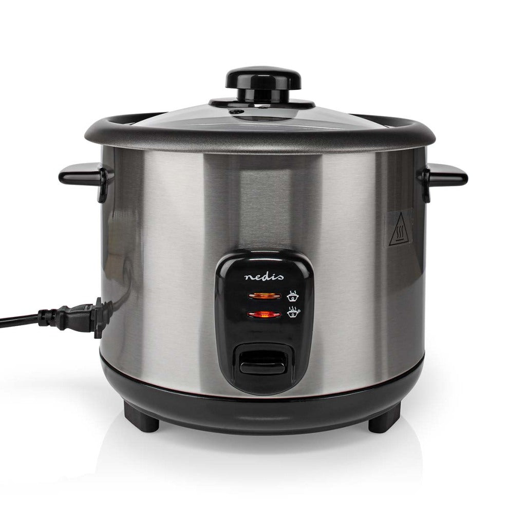 Nedis Karc115al Reiskocher 1.5l 500W Silber