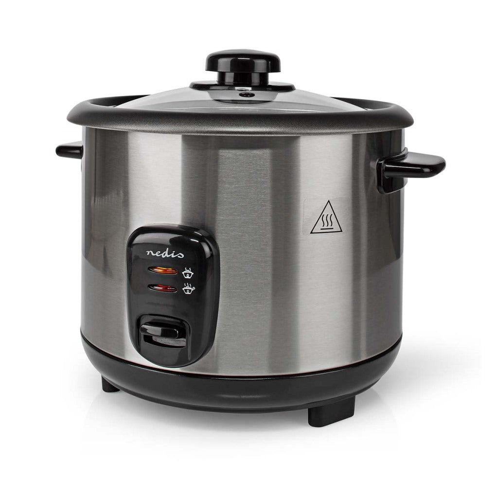 Nedis Karc115al Reiskocher 1.5l 500W Silber