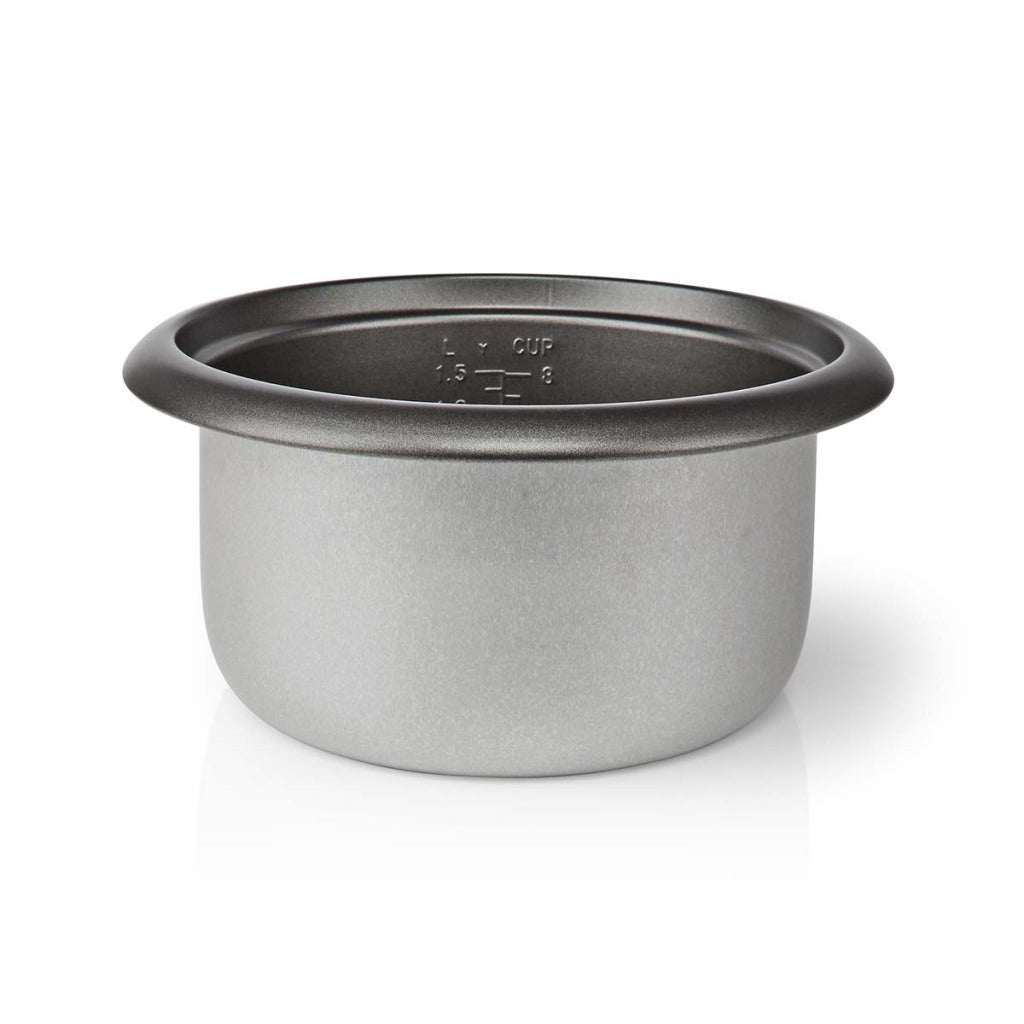 Nedis Karc115al Reiskocher 1.5l 500W Silber