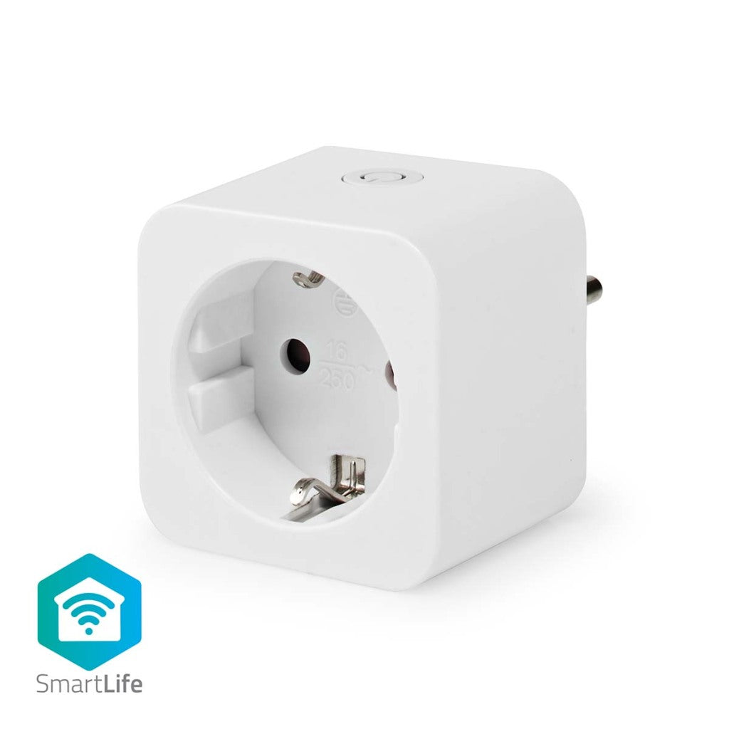 Nedis Wifip131fwt SmartLife Plug Wi -Fi 1 Stück 3680 W Typ F (CEE 7 3) -10 45 ° C Android iOS White