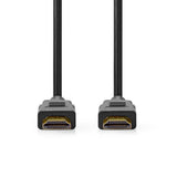 Nedis CVGP35000BK50 HDMI -Handel; Kabel HDMI -Handel; Connector HDMI -Handel; Stecker 8K@60Hz Earc vergoldet 5,00 m PVC Schwarzer Polybag - afbeelding 2